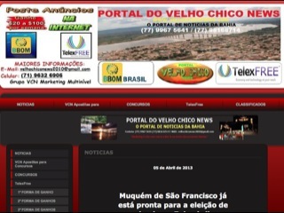 Thumbnail do site Portal do Velho Chico