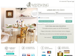 Thumbnail do site Westwing Home and Living