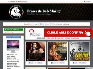 Thumbnail do site Frases de Bob Marley
