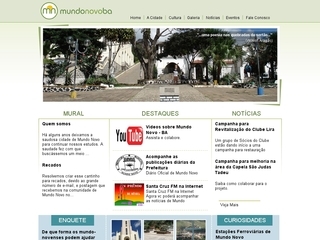 Thumbnail do site Mundo Novo - Bahia