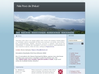 Thumbnail do site Fala Povo de Ilhus!