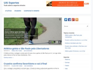 Thumbnail do site UAI Esportes - O melhor do esporte em Minas Gerais