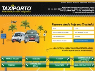 Thumbnail do site Taxi Porto Seguro