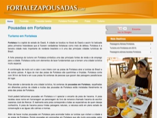Thumbnail do site Pousadas em Fortaleza