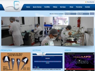 Thumbnail do site Laboratrio LAPD - Esttica Odontolgica