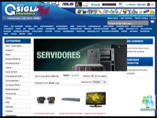 Thumbnail do site SiglaNet Informtica - Loja Virtual