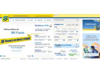 Thumbnail do site Banco do Brasil