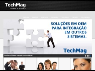 Thumbnail do site TechMag - Leitor de Carto Magntico