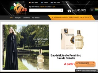 Thumbnail do site Kaju Vendas - Perfumes Importados