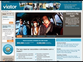 Thumbnail do site Viator - Pontos tursticos & Turismo