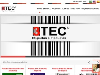 Thumbnail do site 3 TEC - EtiqueTAS E Plaquetas