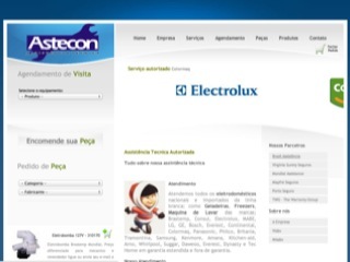 Thumbnail do site Astecon - Assistencia Tcnica Ltda