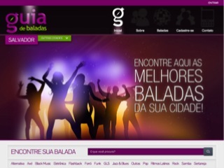 Thumbnail do site Guia de Baladas em Salvador