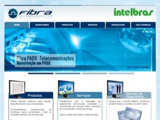 Thumbnail do site Fibra Telecomunicaes Ltda