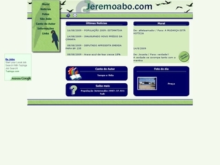 Thumbnail do site Jeremoabo.Com