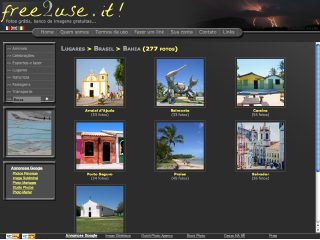 Thumbnail do site Free2use-it - Fotos grátis da Bahia e do mundo