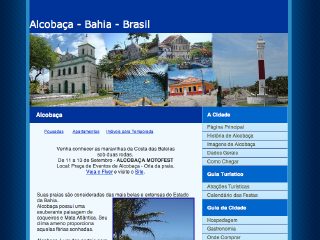 Thumbnail do site Portal Turstico de Alcobaa - Bahia