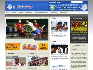 Thumbnail do site Portal Futebol Baiano