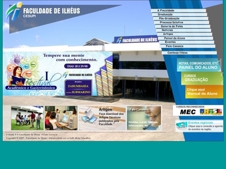 Thumbnail do site CESUPI - Centro de Ensino Superior de Ilhus