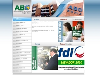 Thumbnail do site ABO - Associao Brasileira de Odontologia