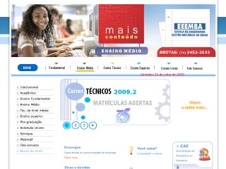 Thumbnail do site Escola de Engenharia Electro-Mecnica da Bahia