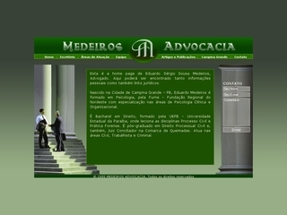 Thumbnail do site Eduardo Srgio Sousa Medeiros, Advogado