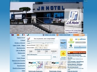 Thumbnail do site JR Hotel