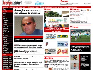 Thumbnail do site brejo.com - O portal de notcias da regio