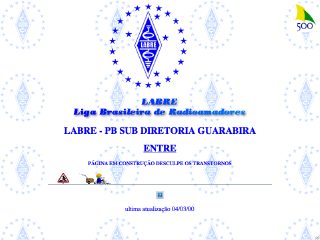 Thumbnail do site LABRE - Liga Brasileira de Radioamadores