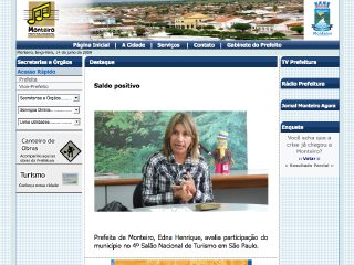 Thumbnail do site Prefeitura Municipal de Monteiro