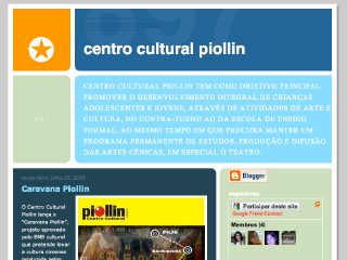 Thumbnail do site Centro Cultural Piollin