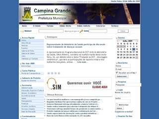 Thumbnail do site Secretaria de Finanas