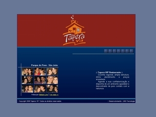 Thumbnail do site Tapera VIP - Restaurante e Balnerio