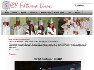 Thumbnail do site Curso de Gastronomia Ftima Lima