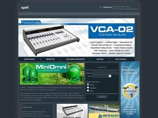 Thumbnail do site APEL ? Aplicaes Eletrnicas Ind. Com. Ltda