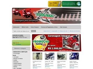 Thumbnail do site Xtreme Tuning Bikes