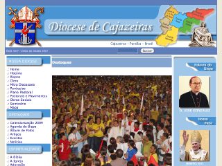 Thumbnail do site Diocese de Cajazeiras