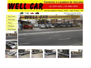Thumbnail do site Well Car