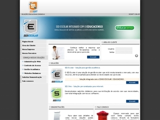 Thumbnail do site SED Soft - Solues Educacionais Dinmicas