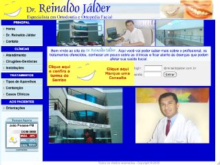 Thumbnail do site Dr. Reinaldo Jlder ? Joo Pessoa