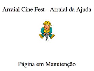 Thumbnail do site Arraial Cine Fest