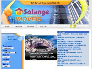 Thumbnail do site Solange Corretora de Imvel