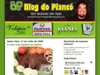 Thumbnail do site Pinacó Humor da Paraiba