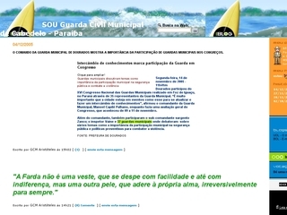 Thumbnail do site SOU Guarda Civil Municipal de Cabedelo