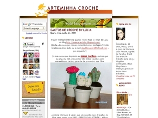 Thumbnail do site Arteminha Croche