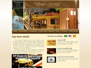 Thumbnail do site Hotel Pousada Village Arraial - Pousada do Xão