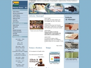 Thumbnail do site Prefeitura Municipal de Pimenta Bueno