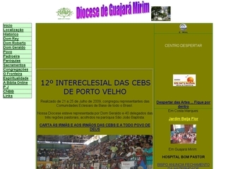 Thumbnail do site Diocese de Guajará-Mirim