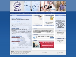 Thumbnail do site ACIJIP - Associao Comercial e Industrial de Ji-Paran