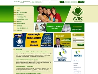 Thumbnail do site Associao Vilhenense de Educao e Cultura